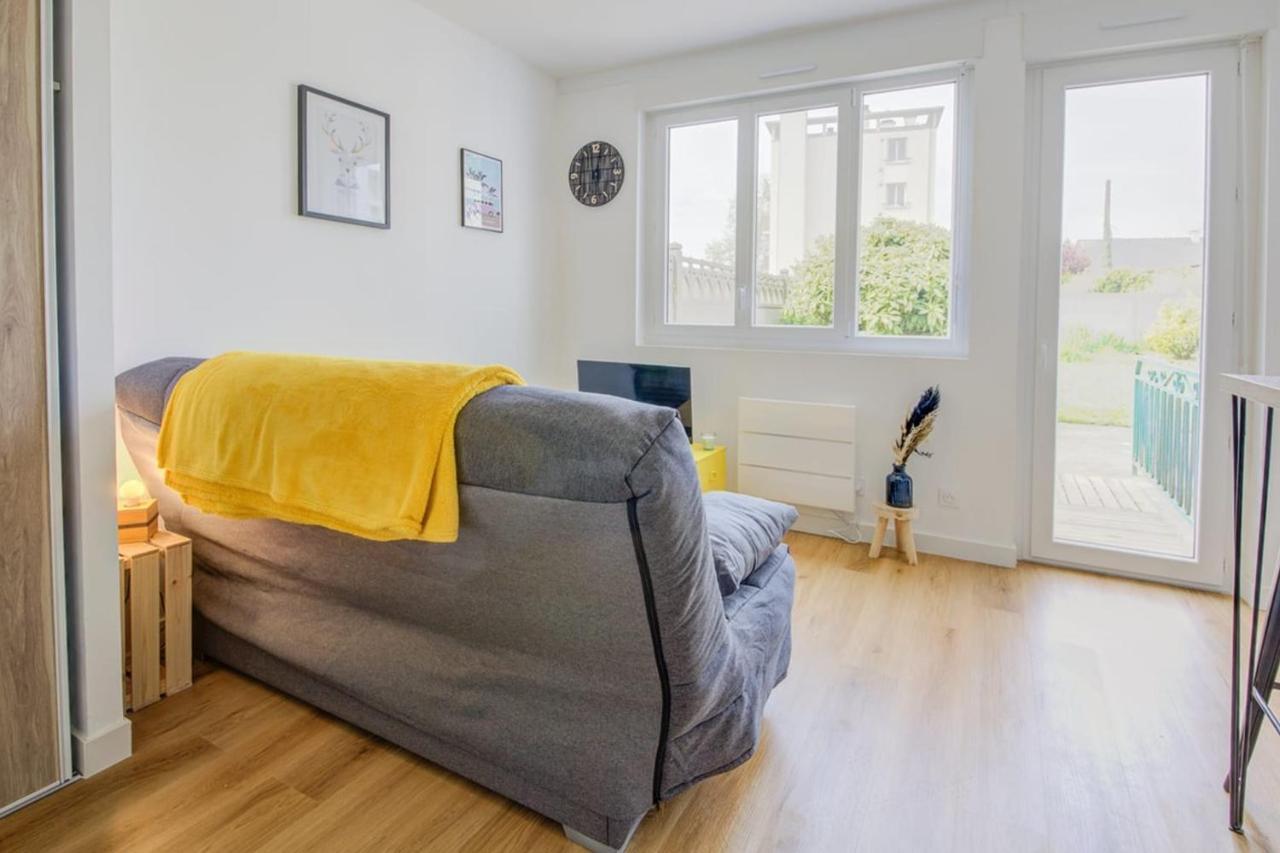 Le Yellow, Studio Renove, Tout Confort, Jardin Apartment แซงต์-ฌาคส์-เดอ-ลา-ลองด์ ภายนอก รูปภาพ