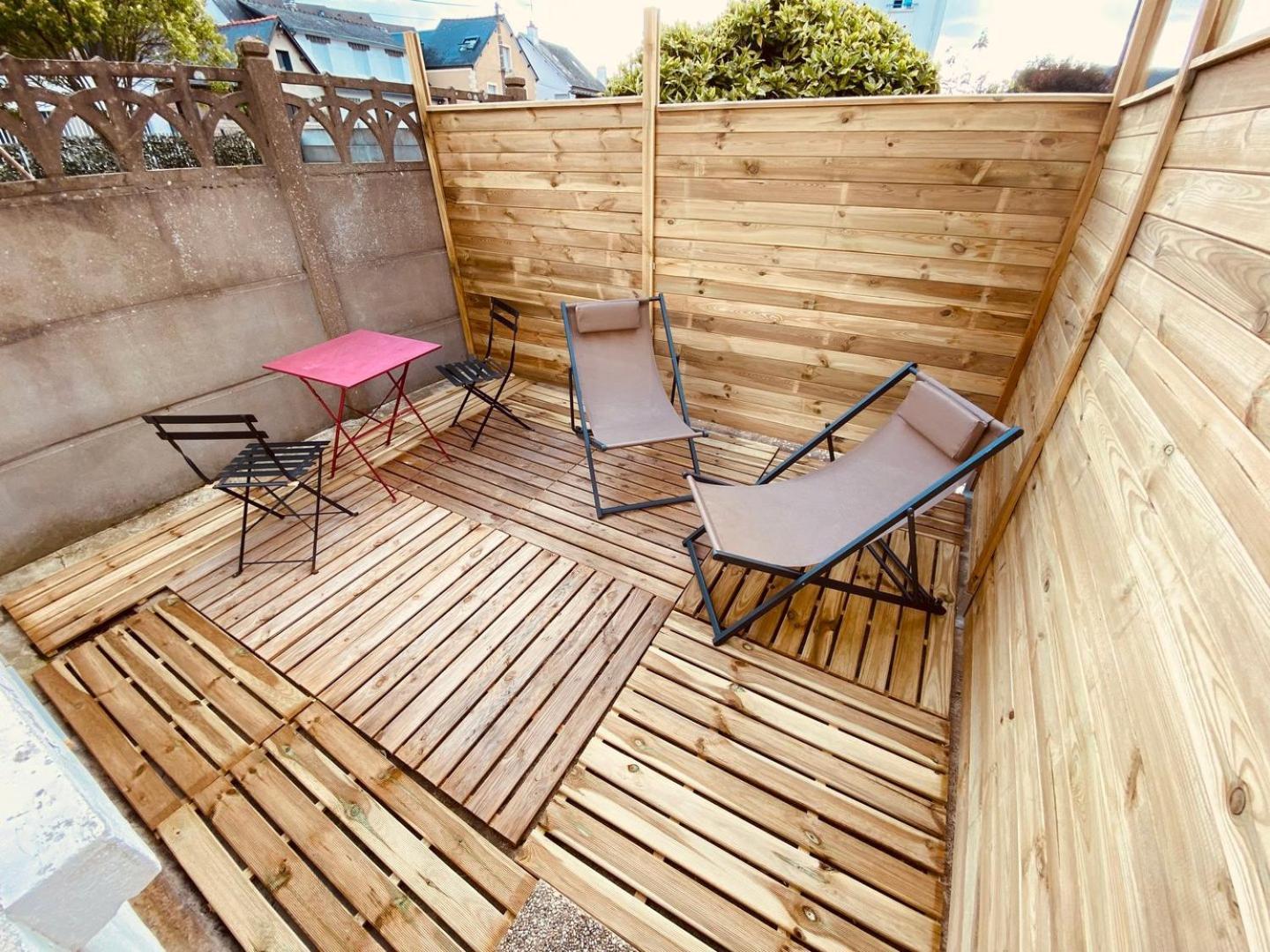 Le Yellow, Studio Renove, Tout Confort, Jardin Apartment แซงต์-ฌาคส์-เดอ-ลา-ลองด์ ภายนอก รูปภาพ